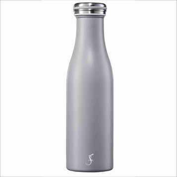 Isolier-Flasche Edelstahl 0,75l Jura grey