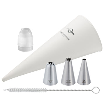 BAKE - Spritzbeutel-Set, 5-tlg.