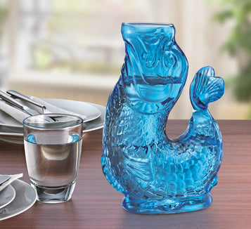 Wasserkaraffe NEMO blau