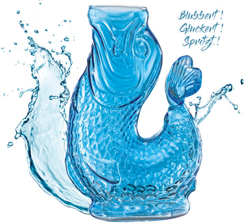 Wasserkaraffe NEMO blau