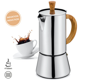 Espressokocher FIGARO 4T, Olive