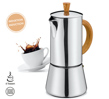 Espressokocher FIGARO 6T, Olive