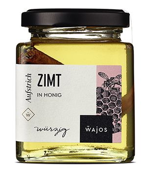Zimt in Honig 250g - Honigzubereitung