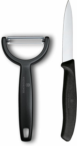 Gemüsemesser-Set mit Y Schäler, 2-teilig