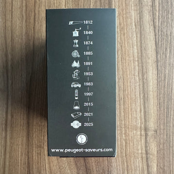 LINE Duo Salz & Pfeffermühle Set elektr. sw 15 cm