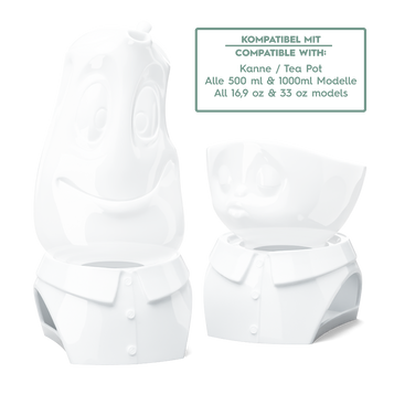 Stövchen - Schick in weiß