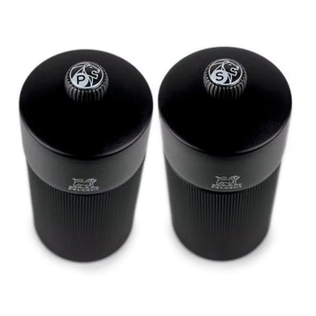 Duo PM& SM, mattschwarz, 12 cm