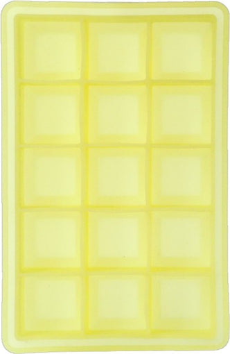 Silikon Eiswürfel-Bereiter 4x4 cm Maisgelb