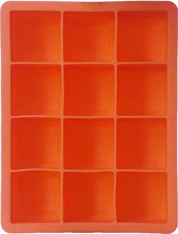 Silikon Eiswürfel-Bereiter 4x4 cm kürbis