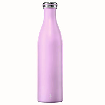 Isolier-Flasche Edelstahl 1l flieder