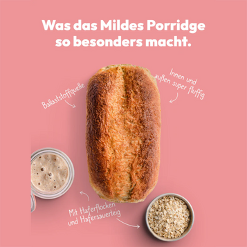 Brotbackmischung für Haferbrot