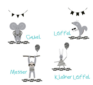 Kinderbesteck PARTY 4 tlg.