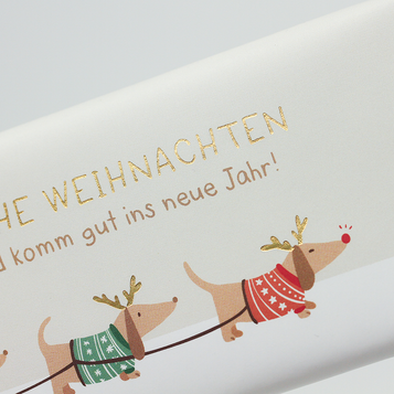 Frohe Weihnachten und komm gut ins neue Jahr! 30g