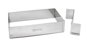 Backrahmen verstellbar, rechteckig, 27,5–53x18–33x6 cm