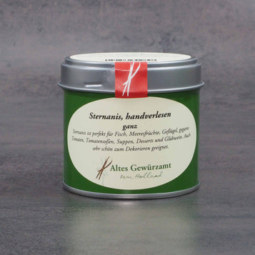 Sternanis ganz, handverlesen