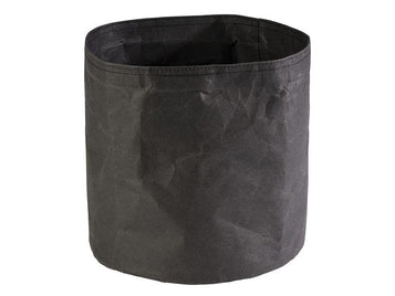 Brottasche, rund Ø24 cm schwarz