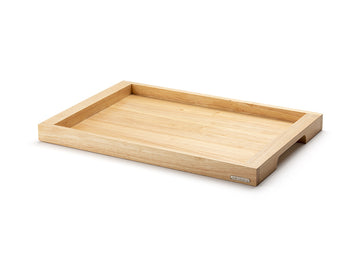 Tablett 54x36x4cm Gummibaum