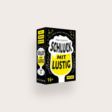 Schluck mit lustig