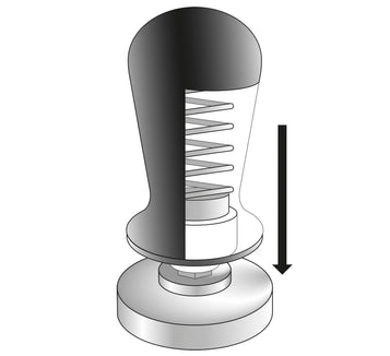 Tamper 58 mm, druckregulierend BARISTA