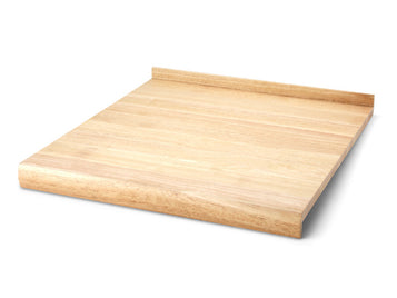 Back- u. Arbeitsbrett, 49x42,5cm, Gummibaum