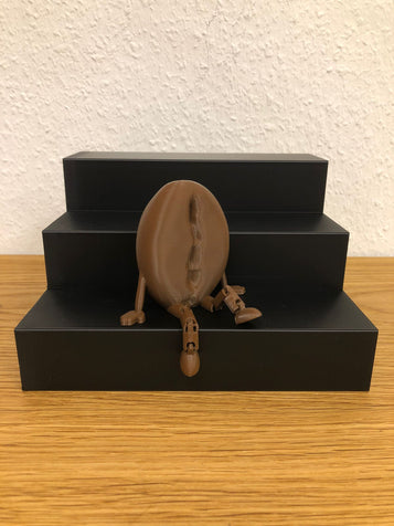 3D Flexi Espresso Bohne klein