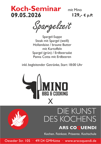 Koch-Seminar Spargelgenuss 09.05.2026