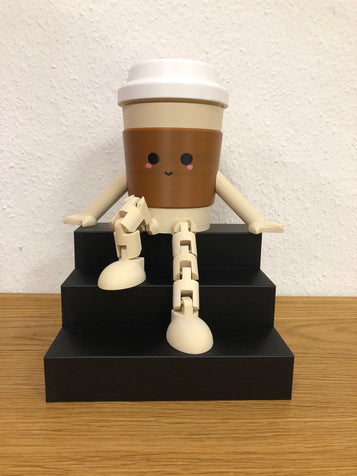 3D Flexi Kaffeebecher to Go groß