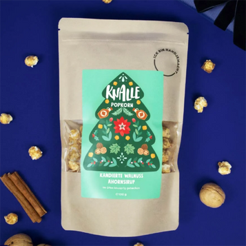 Kandierte Walnuss Ahornsirup Knalle Popcorn 100g