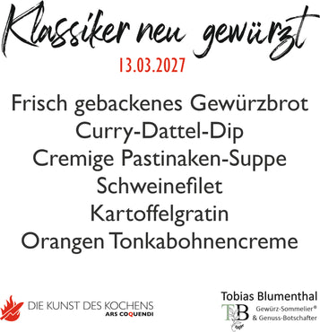 Koch-Seminar Klassiker neu gewürzt 13.03.2027