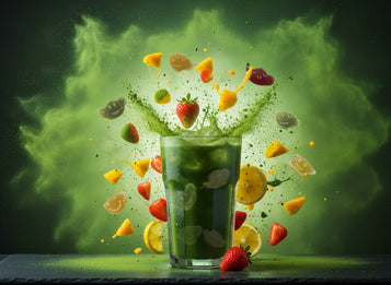 Fruchtgummis Matcha-Erdbeere 125g