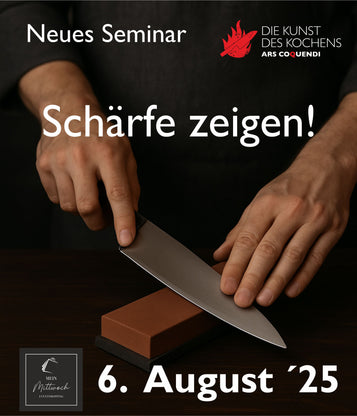 Schärfe zeigen. Seminar. Mein Mittwoch - 06.08.2025
