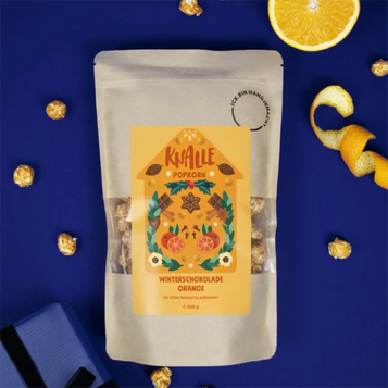 Winterschokolade Orange Knalle Popcorn 100g