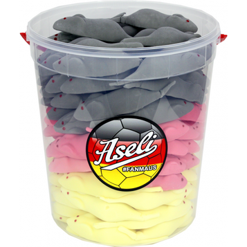 Aseli WM Fan-Mäuse Eimer 1100g