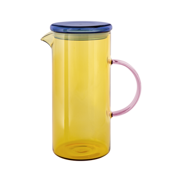Glaskanne Fred yellow