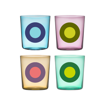 Gläser Dots, 4er-Set Nr. 2