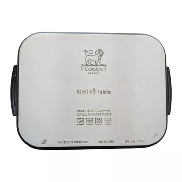 GRILL TO TABLE Fleischgrill Schwarz 38 cm