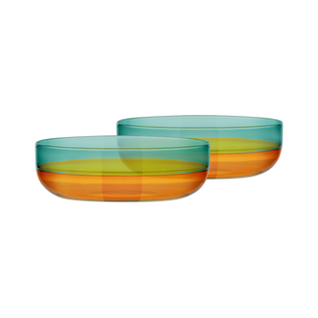 Glasschälchen 'amber', 2er-Set
