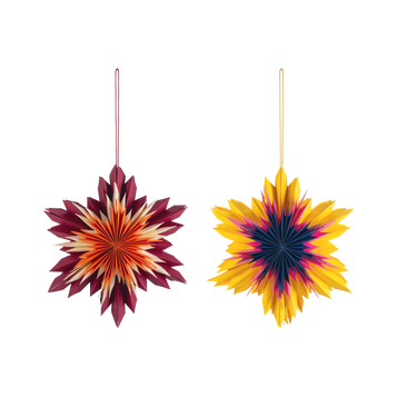 Papiersterne Nova, 2er-Set